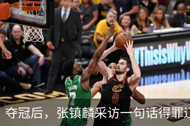 夺冠后，张镇麟采访一句话得罪辽宁！辽蜜：有本事到四川证明价值